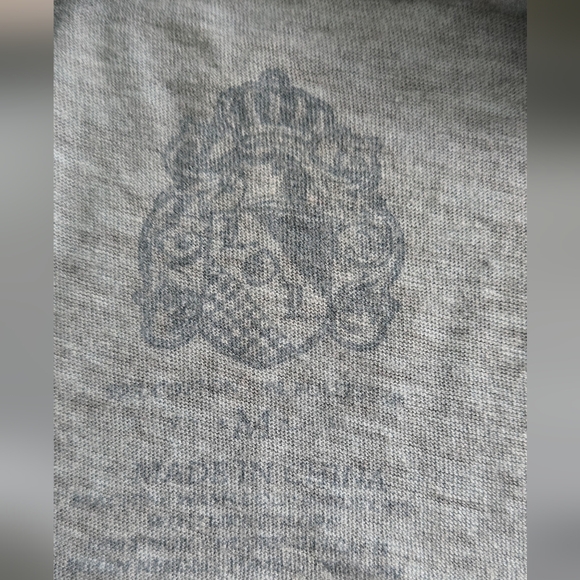 LOL Vintage Rock & Roll True Love Skull Tattoo Design Distressed T-shirt SzM - Picture 7 of 7